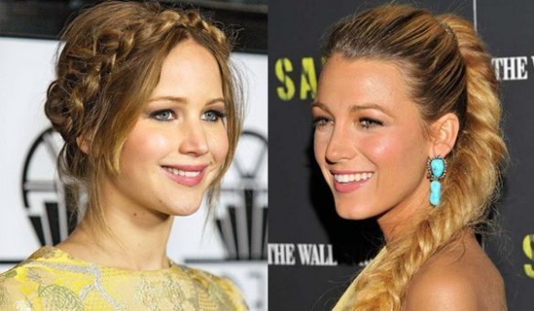 Celebrity Braids Hairstyles