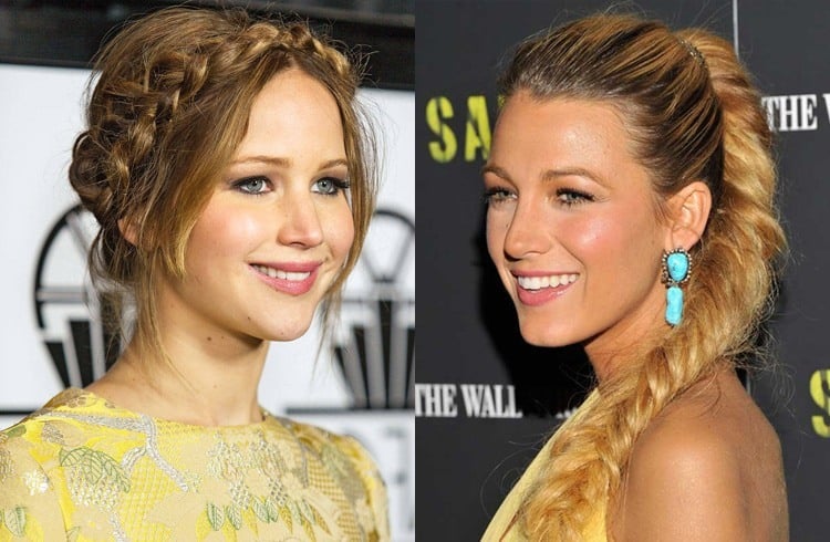 Celebrity Braids Hairstyles