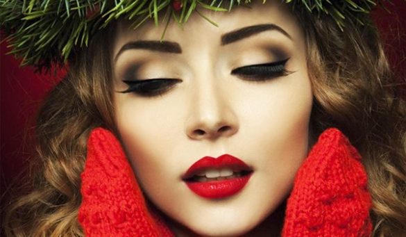 christmas eye makeup