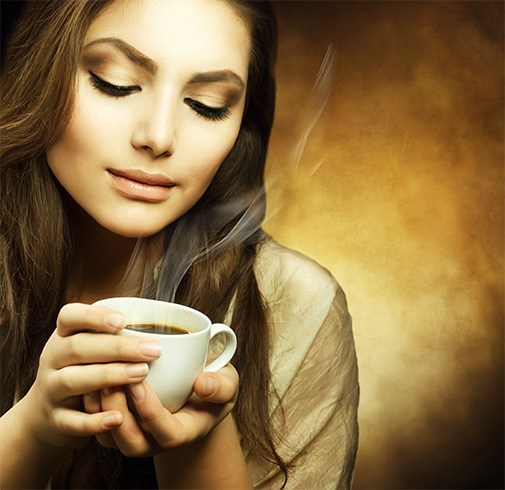 Coffee for hair damage