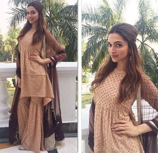 Deepika Padukone in Vineet Bahl Dress