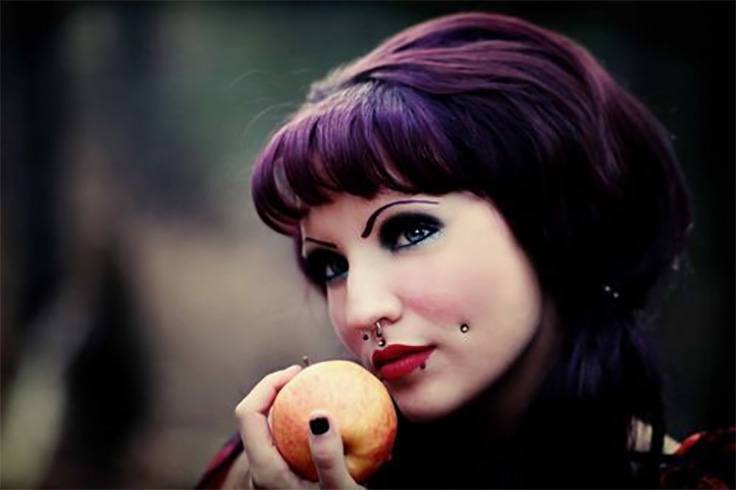 Dimple piercing