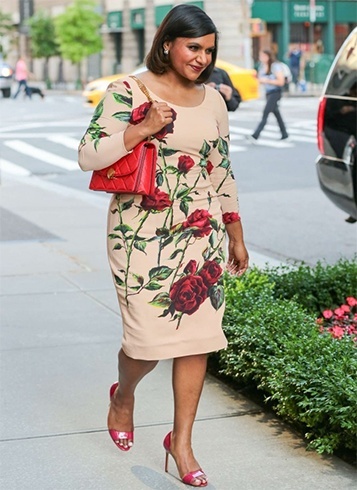 Dolce and Gabbana rose print dress