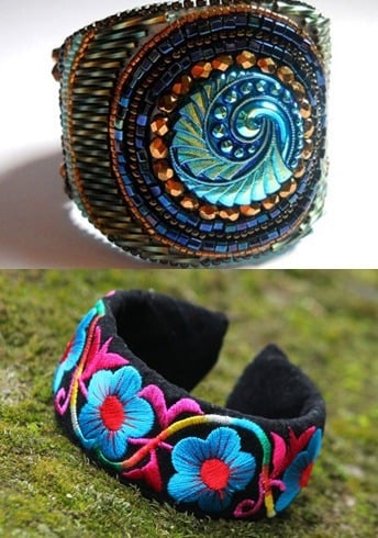 Embroidered Bracelet