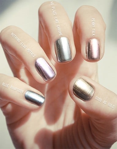 Essie Mirror Metallics Look