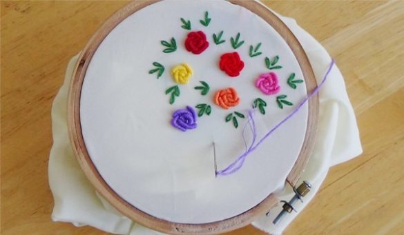 hand embroidery tips