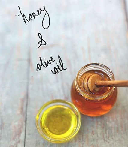 Honey and oilve oil