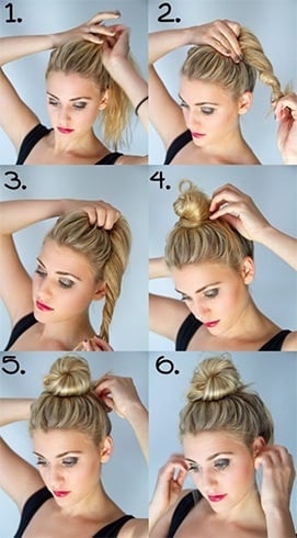 How To Do Top Knot Bun