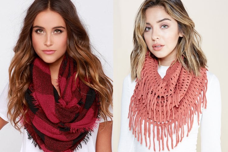 how to wear an eternity scarf