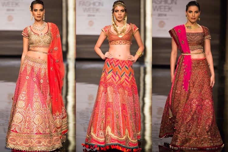 JJ Valaya India Bridal Week 2014