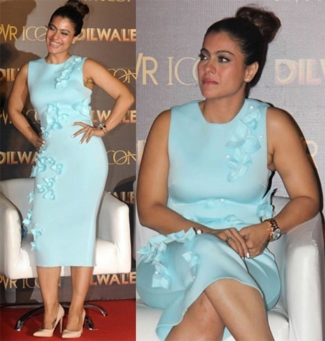 Kajol at Dilwale song launch