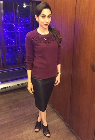 Karisma Kapoor in Burberry sweater