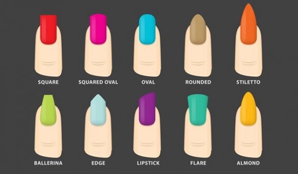 Long Acrylic Nails Designs
