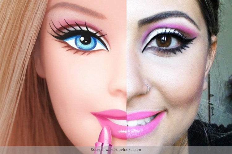 Barbie makeup online for dolls