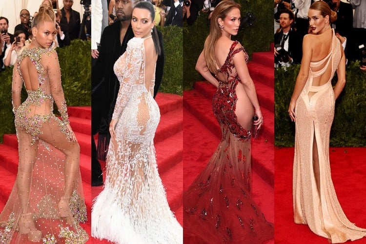 Naked Red Carpet Dresses