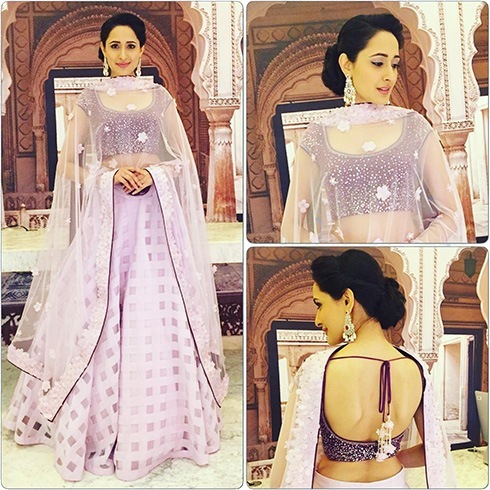 Pragya Jaiswal in Neeta Lulla lehenga