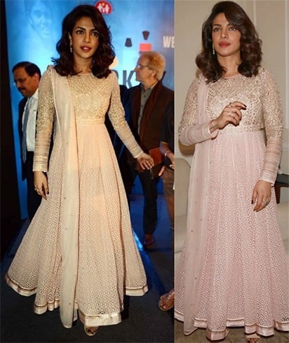 Priyanka Chopra in Tarun Tahiliani Dress