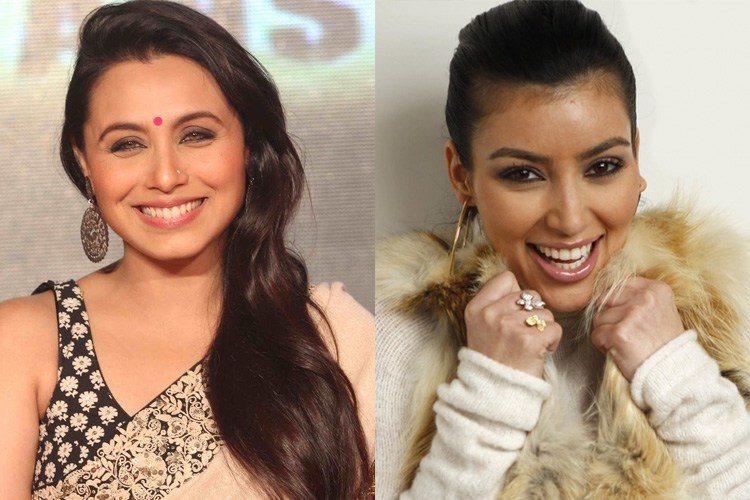 Rani Mukerji and Kim Kardashian babies