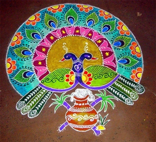 sankranti rangoli designs