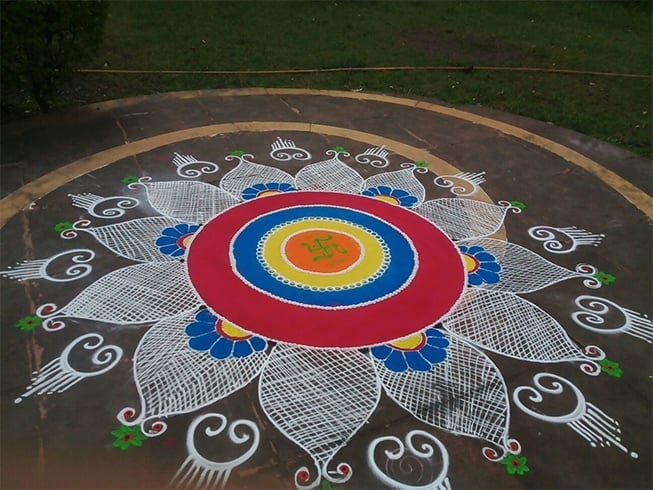 Sankrati rangoli