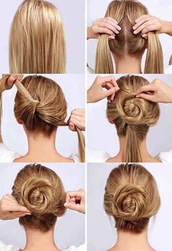 Various Styles To The Messy Top Knot For Short Hair