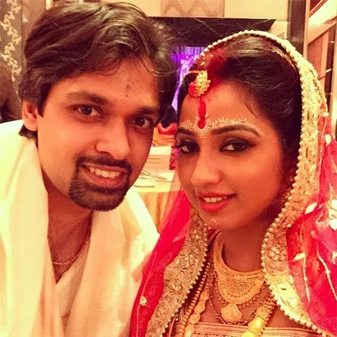 Shreya Ghoshal and Shiladitya Mukhopadhyaya