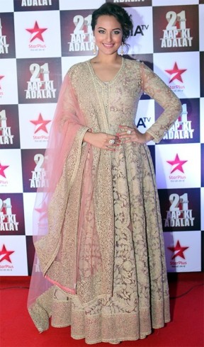 Sonakshi Sinha In Sabyasachi Anarkali