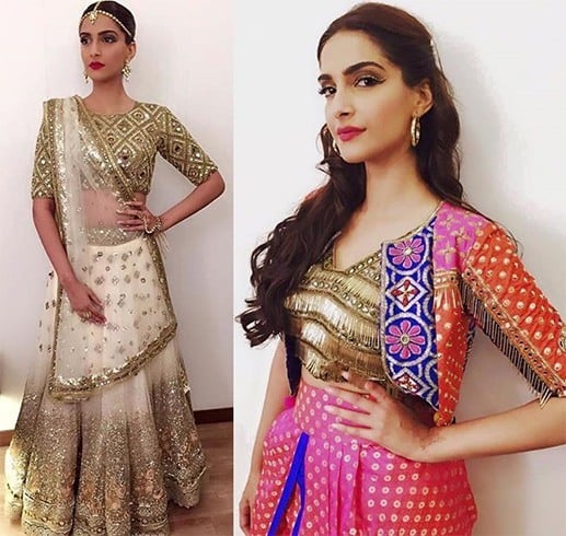 Sonam Kapoor in Arpita Mehta outfits