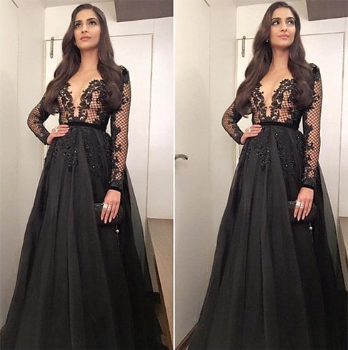 Sonam Kapoor in Paolo Sebastian