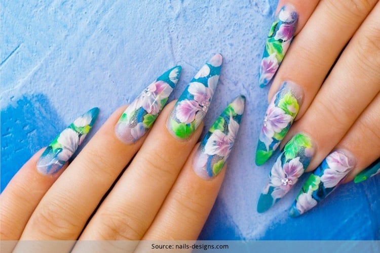 Stiletto Nail Designs