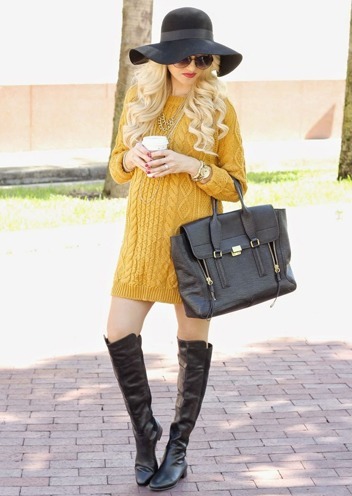 sweater dress fashion for womens