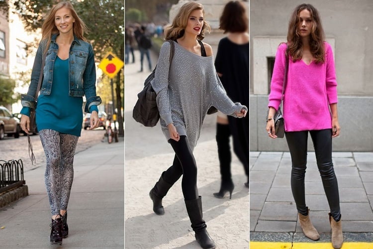 sweaters to wear with leggings