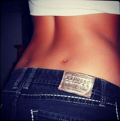 types of back dimple piercings