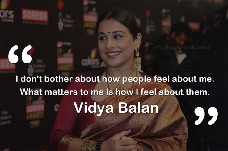 Viday Balan quote