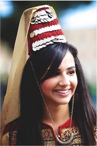 Traditional dress of Palestine