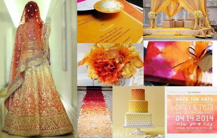 2016 wedding color palettes