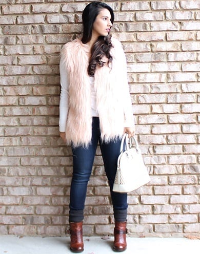 Best Ways To Wear a Fur Vest