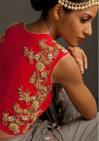 Contemporary Blouse Design