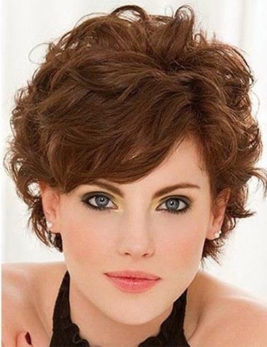 Curly Short Hairstyles For Womens