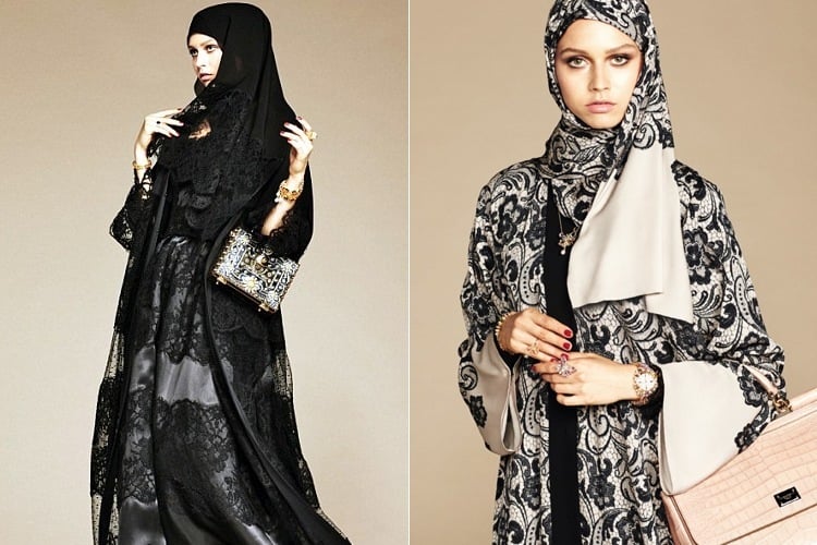 Dolce And Gabbana Launch First Hijab and Abaya Collection