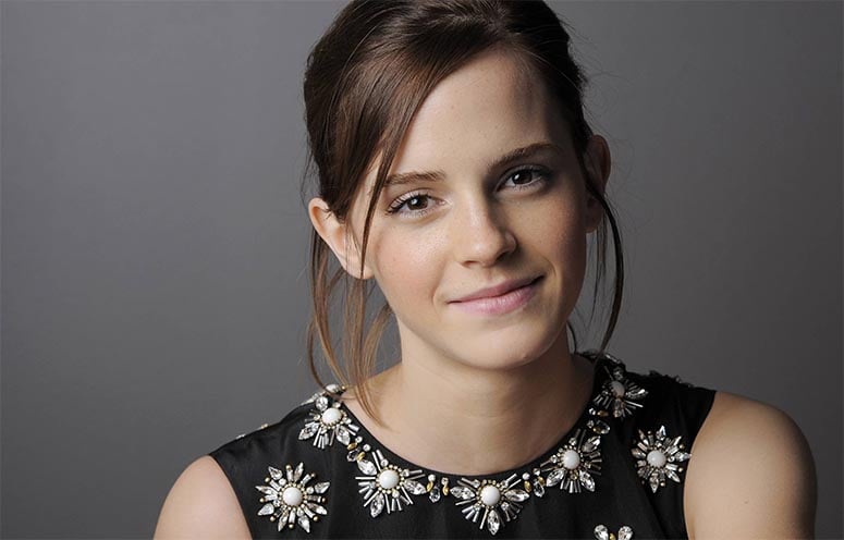 Emma Watson No Makeup Natural Look