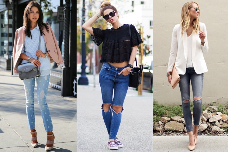 How to Wear Distressed Denims