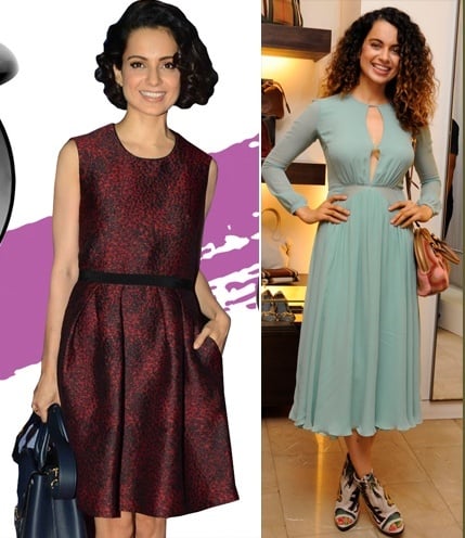 Kangana beautiful ombre shade