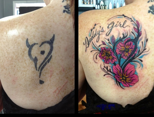 Large tattoo cover up