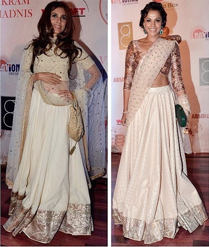 Manasi Scott and Roohi Jaikishan Lehengas