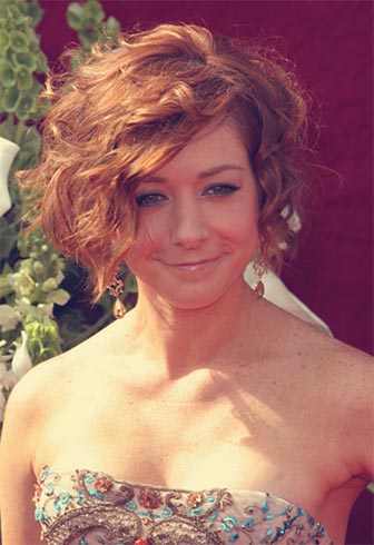 Short Curly Hairstyle Ideas
