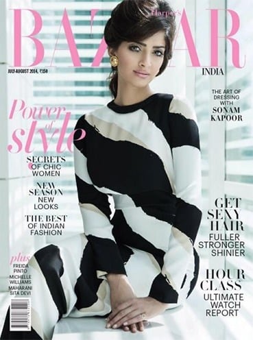 Sonam Kapoor photoshoot for magazine