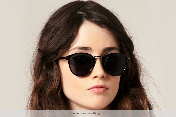Retro Sunglasses For Round Face