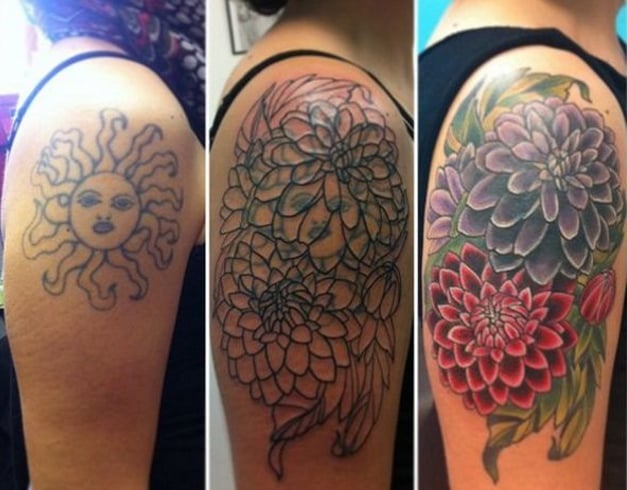 34 Tattoo Cover-ups That Will Leave you Amazed