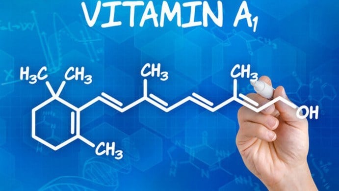 Uses of vitamin a for skin